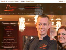Tablet Screenshot of ambrosia-pezens.com